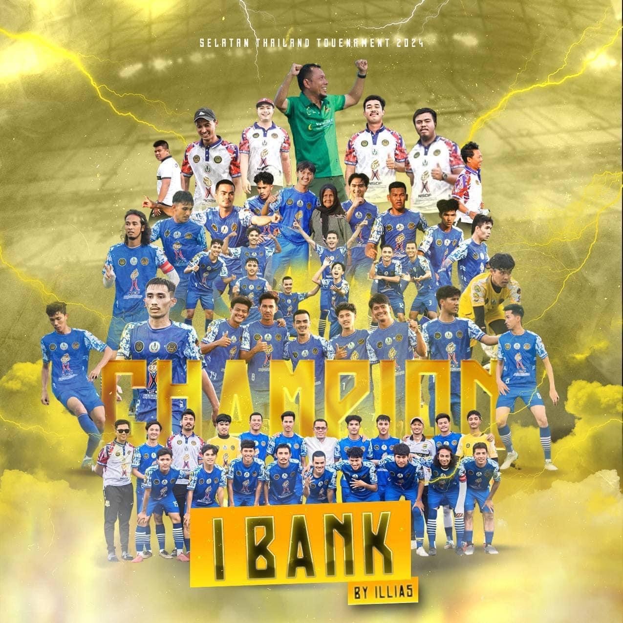 ทีมฟุตบอล I Bank FC เถลิงบัลลังค์ คว้าเเชมป์เเรก ประเดิมได้สำเร็จ “ฟุตบอลเงินล้าน 𝗦𝗘𝗟𝗔𝗧𝗔𝗡 𝗧𝗛𝗔𝗜𝗟𝗔𝗡𝗗 𝗧𝗢𝗨𝗥𝗡𝗔𝗠𝗘𝗡𝗧 𝟮𝟬𝟮𝟰” ทีมฟุตบอล I Bank FC เถลิงบัลลังค์ คว้าเเชมป์เเรก ประเดิมได้สำเร็จ “ฟุตบอลเงินล้าน 𝗦𝗘𝗟𝗔𝗧𝗔𝗡 𝗧𝗛𝗔𝗜𝗟𝗔𝗡𝗗 𝗧𝗢𝗨𝗥𝗡𝗔𝗠𝗘𝗡𝗧 𝟮𝟬𝟮𝟰”